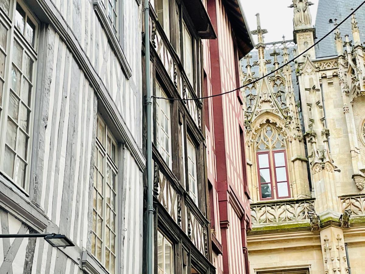 Appartement Cosy En Plein Coeur Historique Rouen Exterior photo